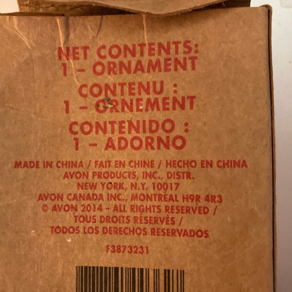 Avon pewter 2014 ornament - Picture 2 of 2